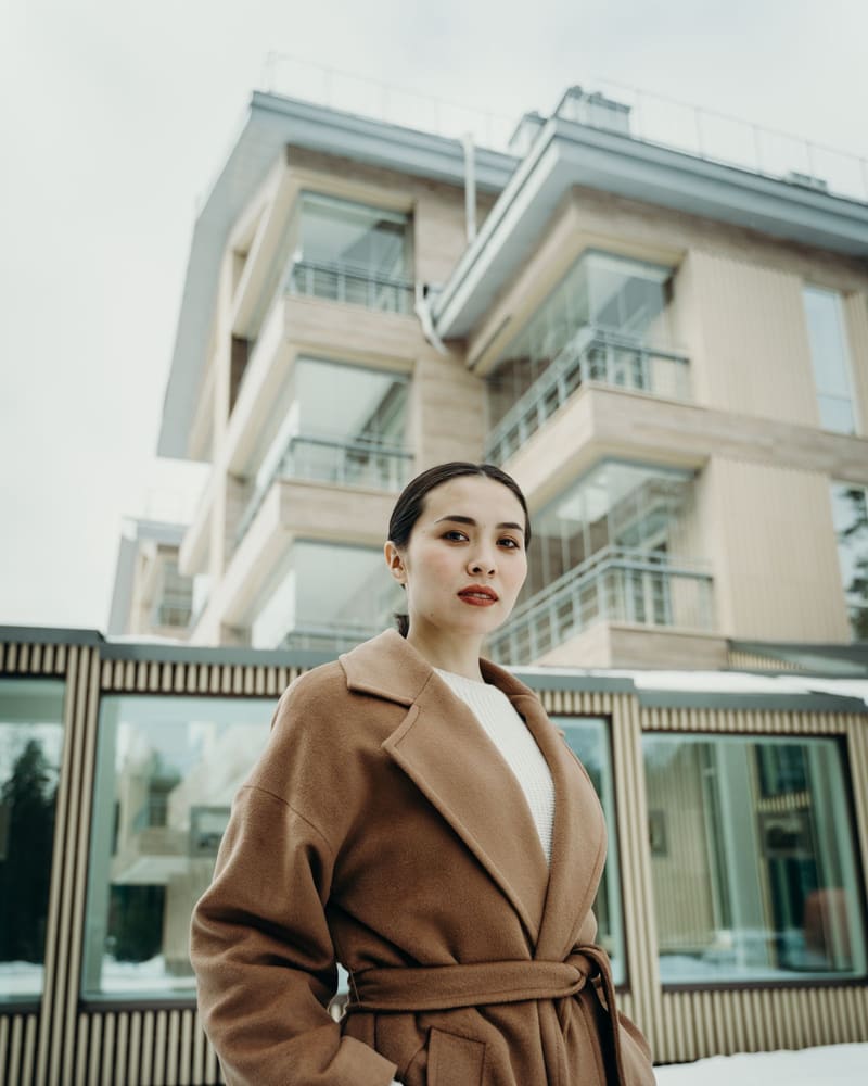 Ada Wool Cocoon Coat