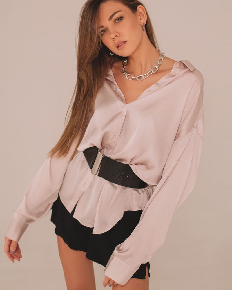 Cleo Silk Blouse